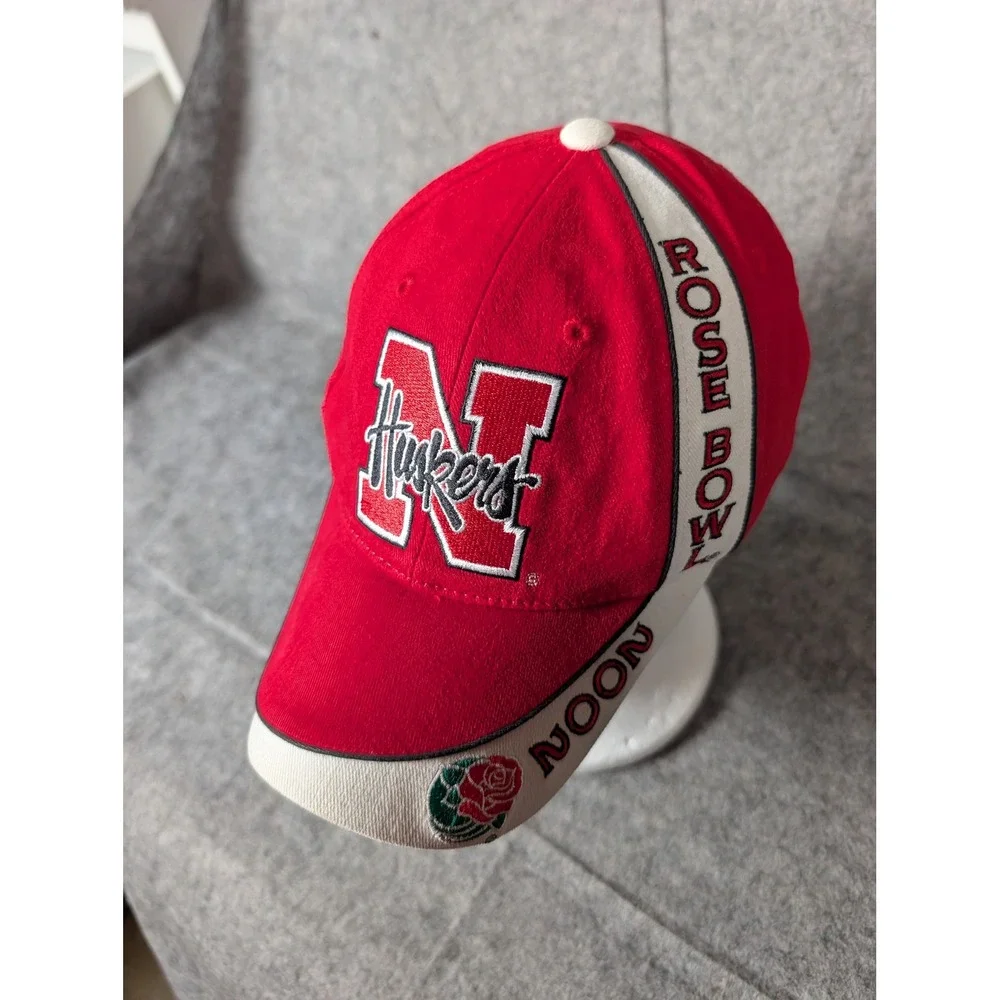 Nebraska Huskers 2002 Rose Bowl National Championship Game Hat Red Adjustable